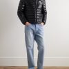 Logo-Appliquéd Quilted Nylon Laqué Down Jacket - OU