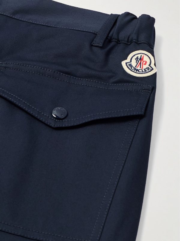 Tapered Cotton-Blend Gabardine Trousers - CU Tapered Cotton-Blend Gabardine Trousers - CU