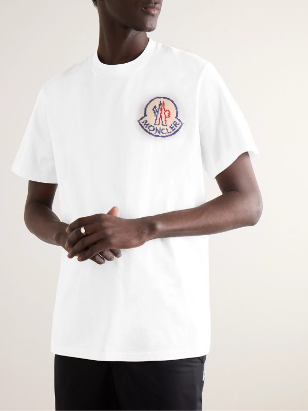 Logo-Print Cotton-Jersey T-Shirt - FR Logo-Print Cotton-Jersey T-Shirt - FR