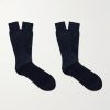 Two-Pack Ribbed Organic Cotton Socks