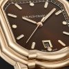 Maestro 2.0 Ultra-Thin Automatic 39mm 18-Karat Rose Gold and Rubber Watch, Ref. No. GC2.0-RG-05 - CU Maestro 2.0 Ultra-Thin Automatic 39mm 18-Karat Rose Gold and Rubber Watch, Ref. No. GC2.0-RG-05 - CU