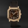 Maestro 2.0 Ultra-Thin Automatic 39mm 18-Karat Rose Gold and Rubber Watch, Ref. No. GC2.0-RG-05 Maestro 2.0 Ultra-Thin Automatic 39mm 18-Karat Rose Gold and Rubber Watch, Ref. No. GC2.0-RG-05