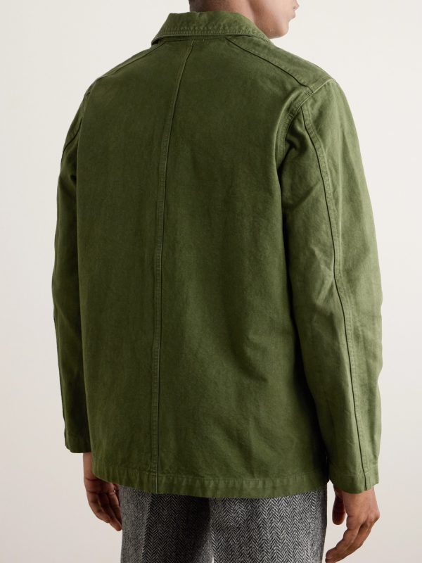 Duck Cotton-Canvas Chore Jacket - BK