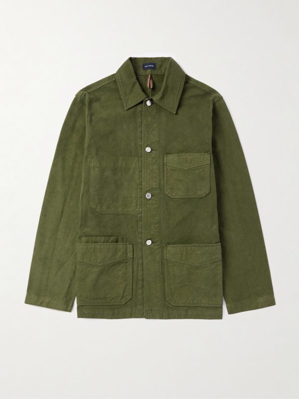 Duck Cotton-Canvas Chore Jacket