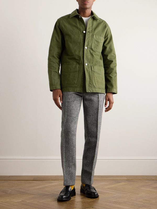 Duck Cotton-Canvas Chore Jacket - OU