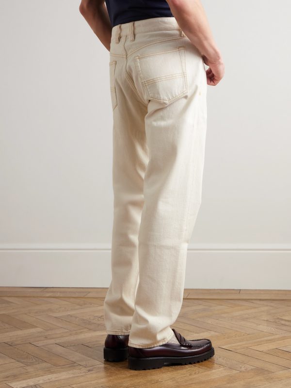 Straight-Leg Selvedge Jeans - BK Straight-Leg Selvedge Jeans - BK