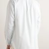 Button-Down Collar Striped Cotton Oxford Shirt - BK Button-Down Collar Striped Cotton Oxford Shirt - BK