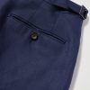 Straight-Leg Pleated Linen Suit Trousers - CU Straight-Leg Pleated Linen Suit Trousers - CU