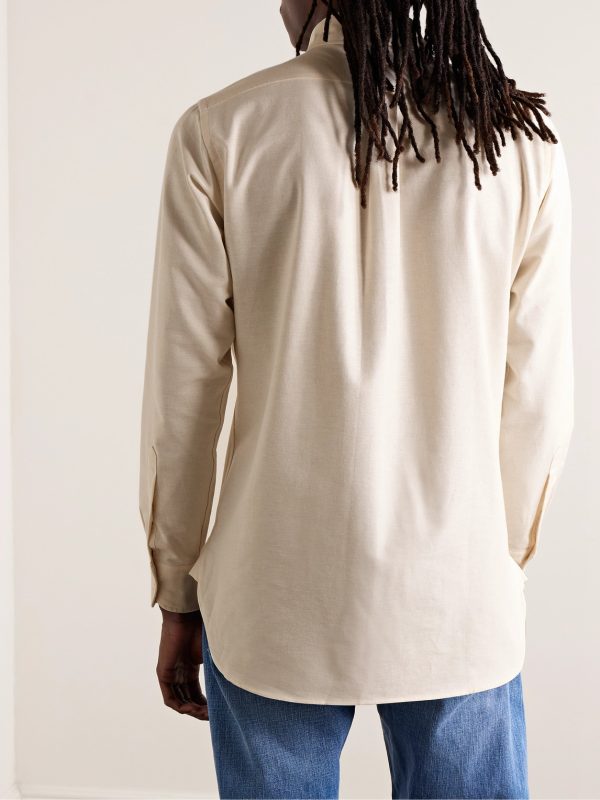 Button-Down Collar Cotton Oxford Shirt - BK Button-Down Collar Cotton Oxford Shirt - BK