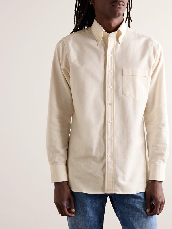 Button-Down Collar Cotton Oxford Shirt - FR Button-Down Collar Cotton Oxford Shirt - FR