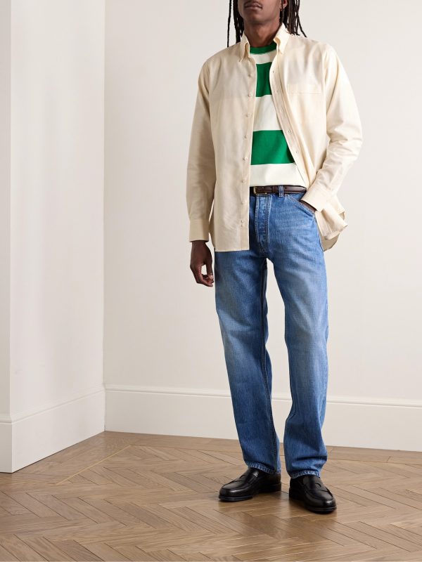 Button-Down Collar Cotton Oxford Shirt - OU Button-Down Collar Cotton Oxford Shirt - OU