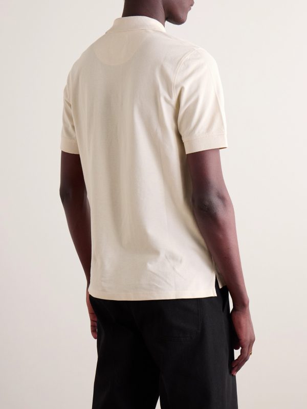 Cotton-Piqué Polo Shirt - BK Cotton-Piqué Polo Shirt - BK