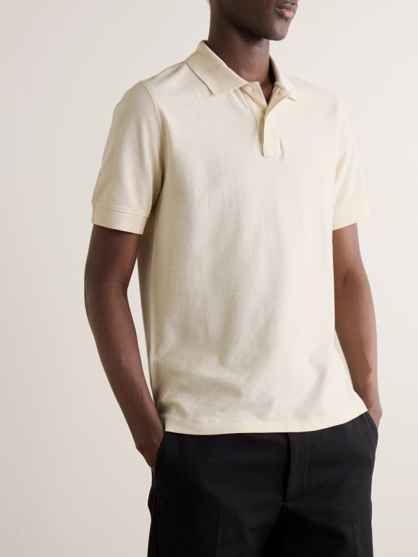 Cotton-Piqué Polo Shirt - FR Cotton-Piqué Polo Shirt - FR
