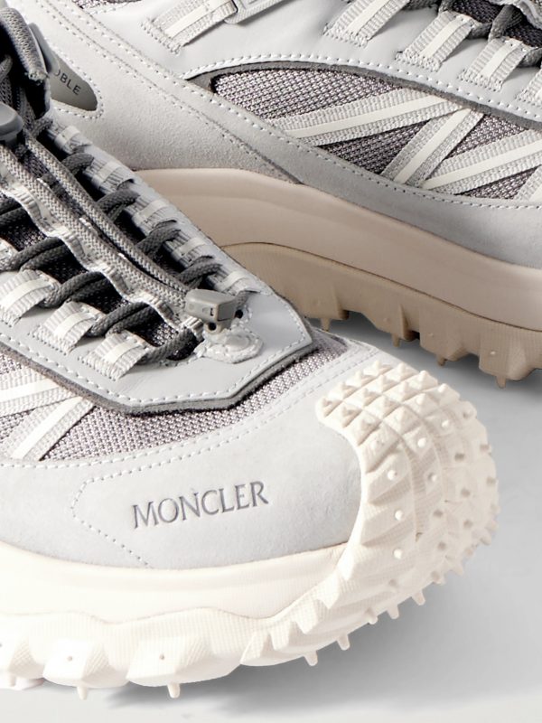 Trailgrip GTX Webbing and Rubber-Trimmed Leather, Suede and Mesh Sneakers - CU