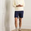 Slim-Fit Straight-Leg Stretch-Cotton Twill Shorts - OU