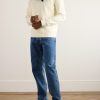 Logo-Embroidered Cotton-Jersey Sweatshirt - OU