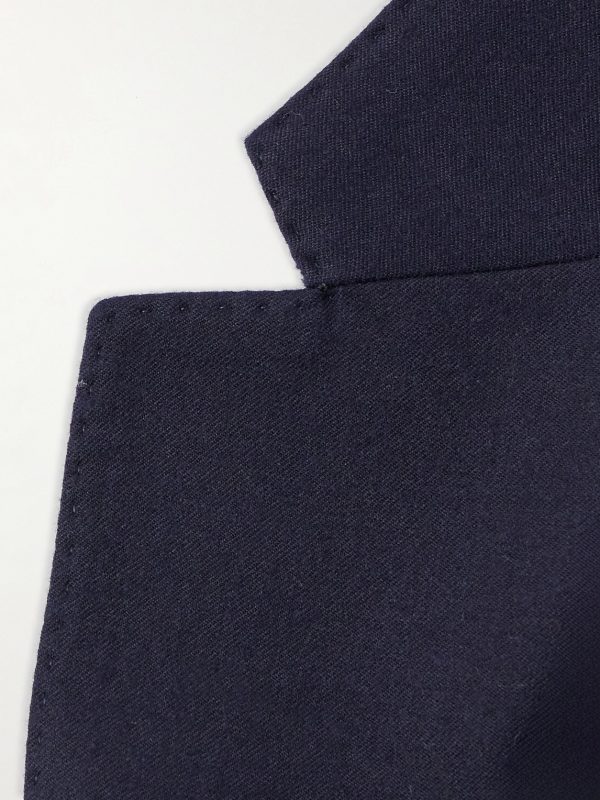 Wool-Blend Gabardine Blazer - E1 Wool-Blend Gabardine Blazer - E1