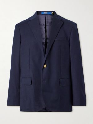 Wool-Blend Gabardine Blazer Wool-Blend Gabardine Blazer