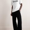 Logo-Embroidered Cotton-Jersey T-Shirt - OU Logo-Embroidered Cotton-Jersey T-Shirt - OU