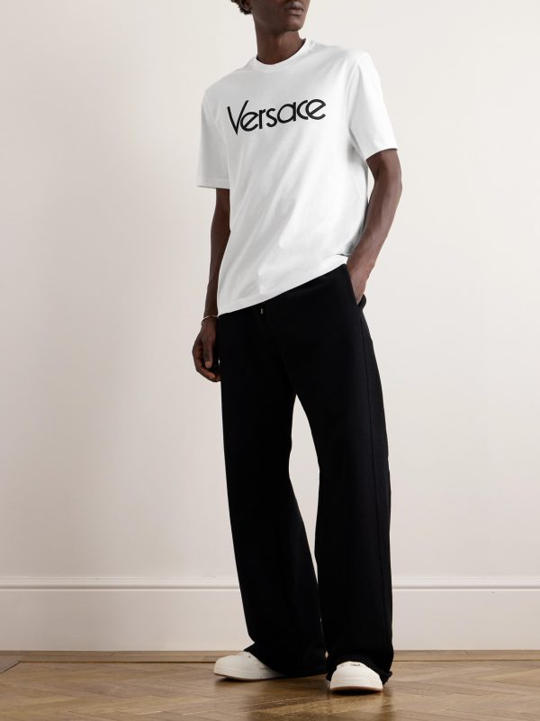 Logo-Embroidered Cotton-Jersey T-Shirt - OU Logo-Embroidered Cotton-Jersey T-Shirt - OU