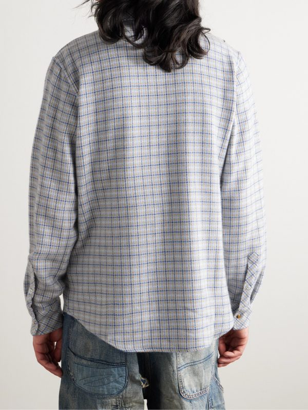 Checked Cashmere Shirt - BK