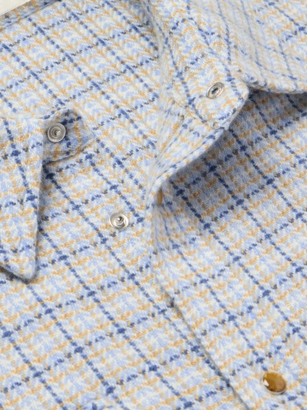 Checked Cashmere Shirt - CU