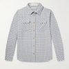Checked Cashmere Shirt