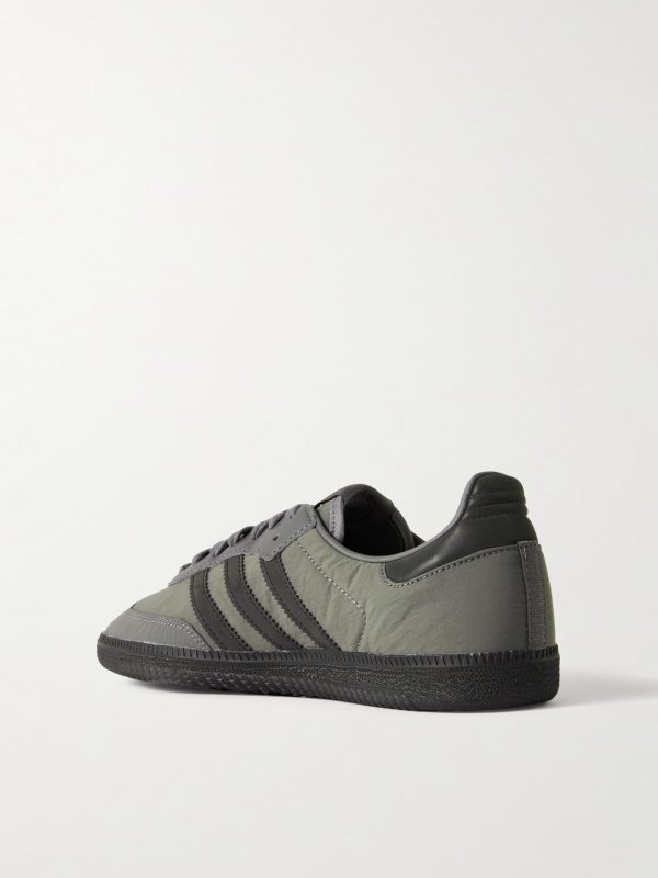 Samba OG Leather-Trimmed Shell Sneakers - BK Samba OG Leather-Trimmed Shell Sneakers - BK