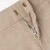 Bill 1080 Tapered Pleated Organic Cotton-Blend Trousers - E1 Bill 1080 Tapered Pleated Organic Cotton-Blend Trousers - E1