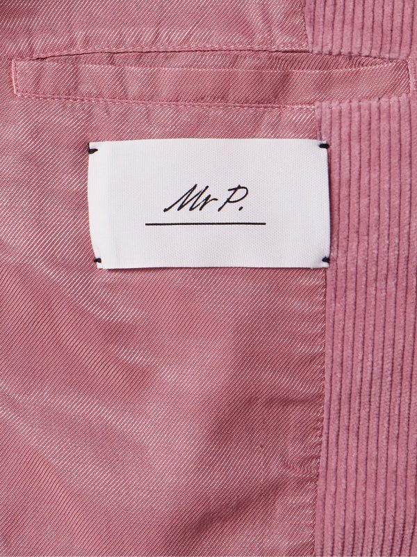 Cotton-Corduroy Blouson Jacket - E1 Cotton-Corduroy Blouson Jacket - E1