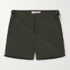 Bulldog Straight-Leg Mid-Length Swim Shorts Bulldog Straight-Leg Mid-Length Swim Shorts
