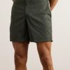 Bulldog Straight-Leg Mid-Length Swim Shorts - OU Bulldog Straight-Leg Mid-Length Swim Shorts - OU