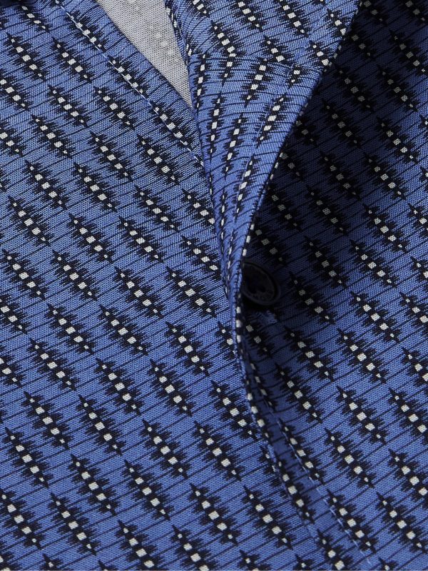 Hibbert Perez Camp-Collar Printed Lyocell Shirt - CU Hibbert Perez Camp-Collar Printed Lyocell Shirt - CU