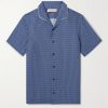 Hibbert Perez Camp-Collar Printed Lyocell Shirt Hibbert Perez Camp-Collar Printed Lyocell Shirt