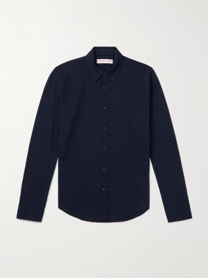 Giles Cotton-Piqué Shirt Giles Cotton-Piqué Shirt