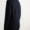 Rainer Merino Wool-Piqué Cardigan - BK Rainer Merino Wool-Piqué Cardigan - BK