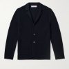 Rainer Merino Wool-Piqué Cardigan Rainer Merino Wool-Piqué Cardigan