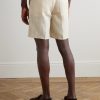 Norwich Straight-Leg Linen Shorts - BK