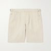 Norwich Straight-Leg Linen Shorts