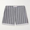 Bulldog Slim-Fit Mid-Length Printed Recycled Swim Shorts Bulldog Slim-Fit Mid-Length Printed Recycled Swim Shorts
