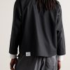 Logo-Embroidered Twill Shirt - BK