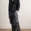Logo-Embroidered Twill Shirt - OU