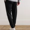 Quinn 1 Tapered Cotton and Modal-Blend Jersey Sweatpants - BK