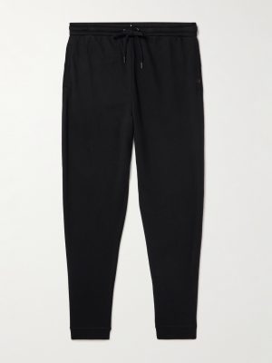 Quinn 1 Tapered Cotton and Modal-Blend Jersey Sweatpants Quinn 1 Tapered Cotton and Modal-Blend Jersey Sweatpants