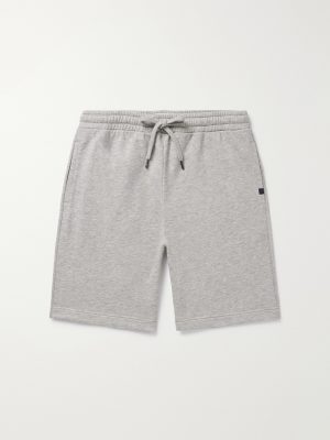 Quinn 1 Straight-Leg Cotton and Modal-Blend Jersey Drawstring Shorts Quinn 1 Straight-Leg Cotton and Modal-Blend Jersey Drawstring Shorts