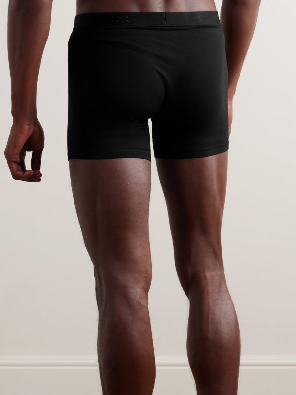 Alex 1 Stretch-Micro Modal Boxer Briefs - BK