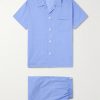 Amalfi Camp-Collar Cotton-Batiste Pyjama Set Amalfi Camp-Collar Cotton-Batiste Pyjama Set