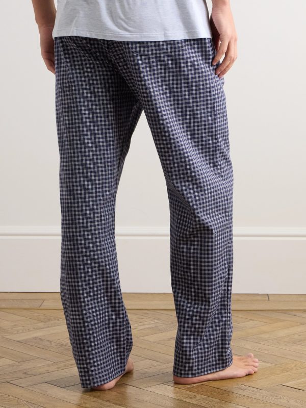 Braemar 32 Cotton-Flannel Pyjama Trousers - BK