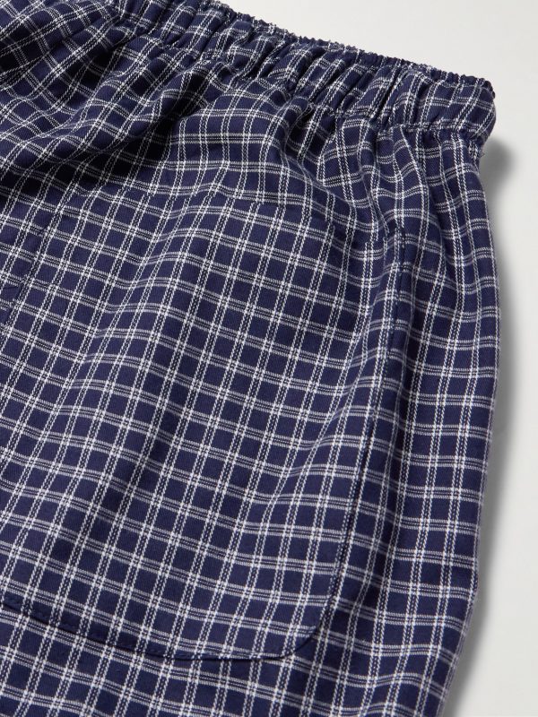 Braemar 32 Cotton-Flannel Pyjama Trousers - CU