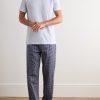 Braemar 32 Cotton-Flannel Pyjama Trousers - OU